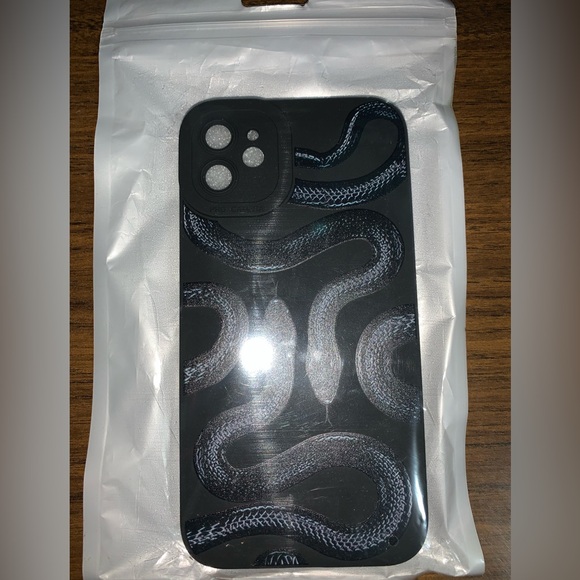 Other - iPhone 11 Phone Case Black Snake Design
